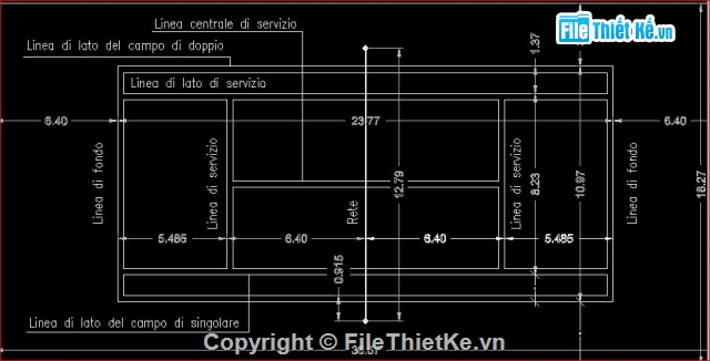 File cad,sân tenis,bản vẽ cad,sân tập,sân thể thao